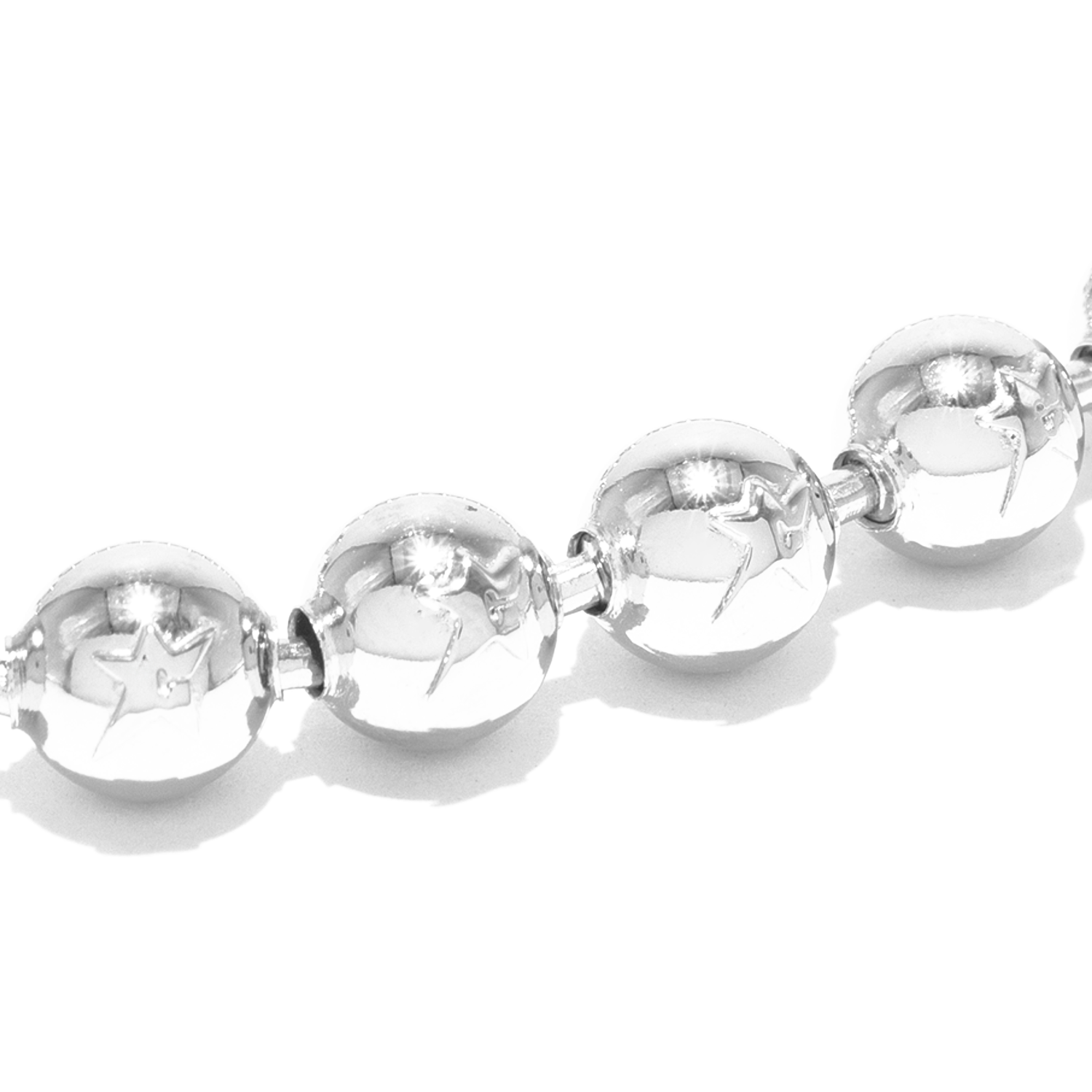 carpet company ネックレス 925 Silver Big Ball Necklace — Carpet Company